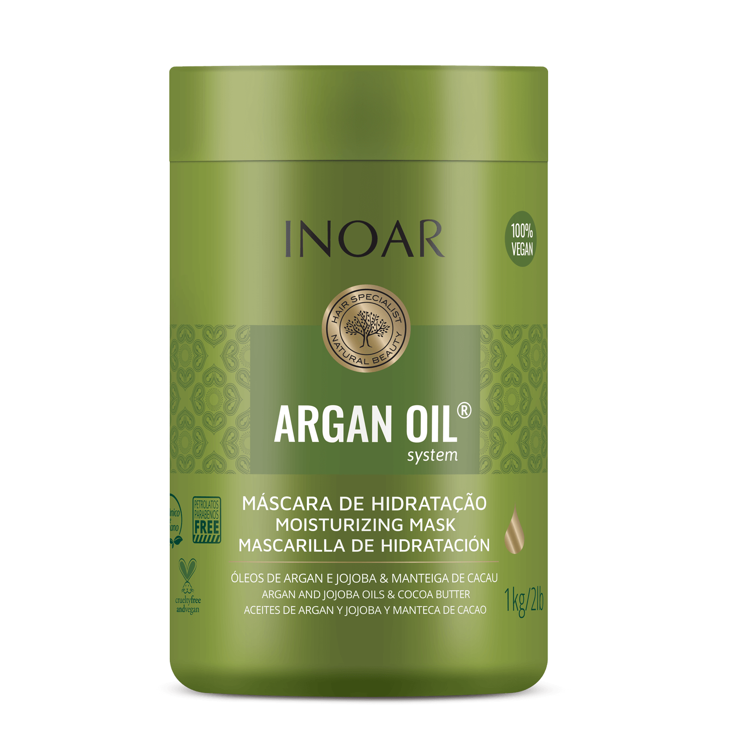 Argan Oil Mask 1KG - INOAR- Inspired by you. The best products for your ...