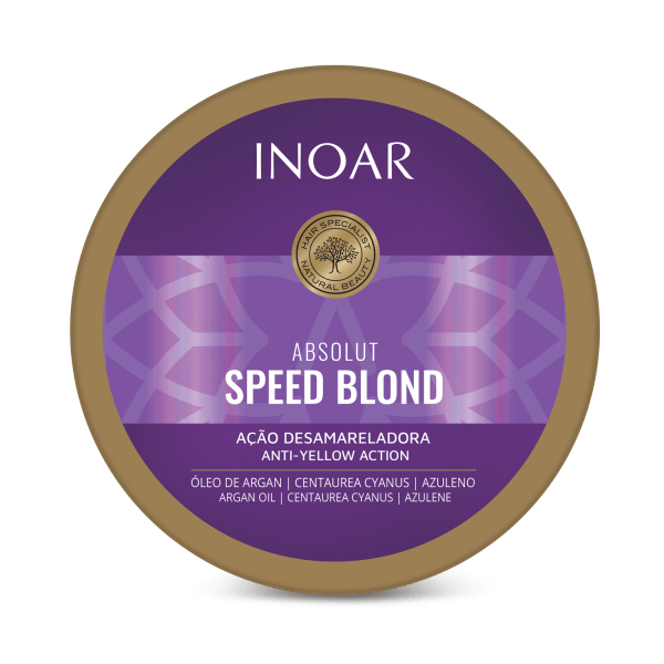 Speed blond mask photo